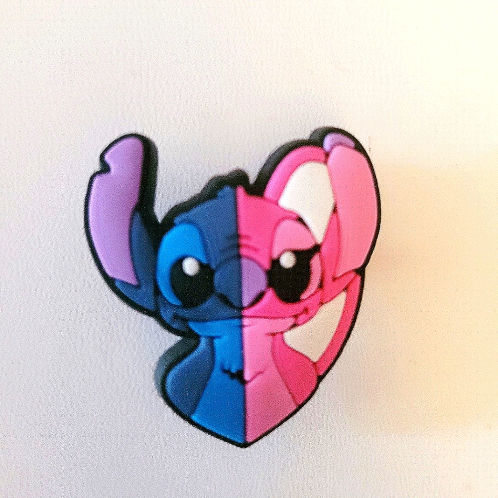 Stitch jibbit for crocs